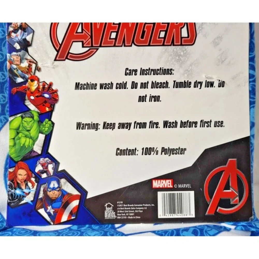 Marvel Avengers 2 Pack Bandana Face Mask Neck‎ Gaiter Kids Boys